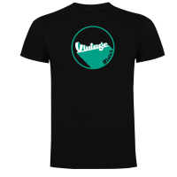 Camiseta VINTAGE RIDER hombre negra TZOR